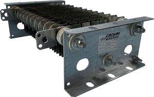 Crohm grid / ribbon resistor bank